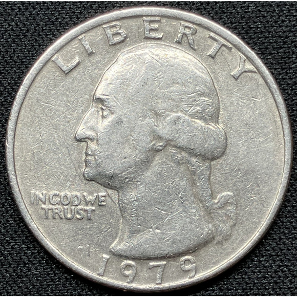 1979 Quarter No Mint Mark Error & Special Corrosion/Strike Error - Picture 15 of 16